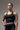Women's SOHO Cross Back Crop Tank (Black) - Arvada Triathlon Company
