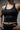 Women's SOHO Cross Back Crop Tank (Black) - Arvada Triathlon Company