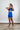 Women's SOHO Cross Back Sports Bra (Neo Blue) - Arvada Triathlon Company
