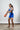 Women's SOHO Cross Back Sports Bra (Neo Blue) - Arvada Triathlon Company