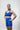 Women's SOHO Cross Back Sports Bra (Neo Blue) - Arvada Triathlon Company