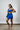 Women's SOHO Cross Back Sports Bra (Neo Blue) - Arvada Triathlon Company