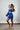 Women's SOHO Cross Back Sports Bra (Neo Blue) - Arvada Triathlon Company