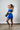 Women's SOHO Cross Back Sports Bra (Neo Blue) - Arvada Triathlon Company