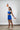 Women's SOHO Cross Back Sports Bra (Neo Blue) - Arvada Triathlon Company