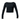 Women's Terra Recovery Arc Long Sleeve Crop (Black) - Arvada Triathlon Company