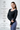Women's Terra Recovery Arc Long Sleeve Crop (Black) - Arvada Triathlon Company