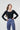 Women's Terra Recovery Arc Long Sleeve Crop (Black) - Arvada Triathlon Company