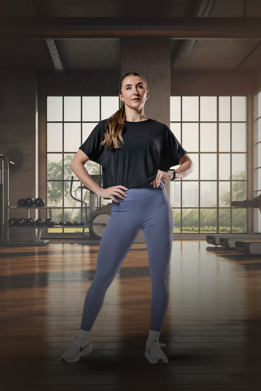 Women's Terra Recovery Drift Crop (Black) - Arvada Triathlon Company