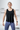 Women's Terra Recovery Halo Tank (Black) - Arvada Triathlon Company
