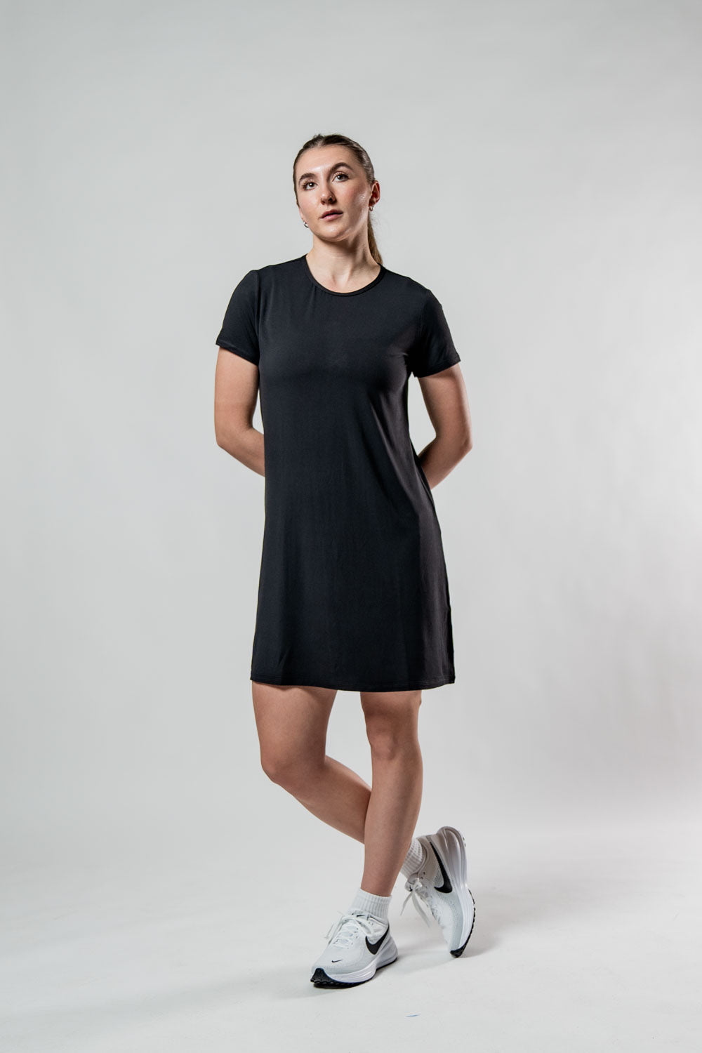 Women's Terra Recovery Motion Dress (Black) - Arvada Triathlon Company