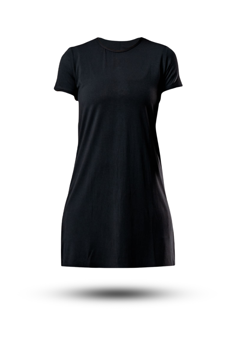 Load image into Gallery viewer, Women's Terra Recovery Motion Dress (Black) - Arvada Triathlon Company
