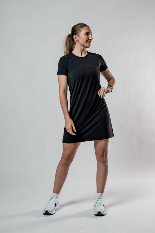 Women's Terra Recovery Motion Dress (Black) - Arvada Triathlon Company