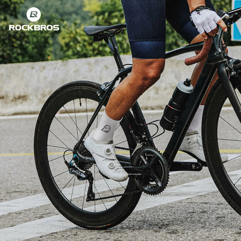 Load image into Gallery viewer, Aerodynamic Cycling Socks with Wear-resistant Hee Wicking Athletic Crew - Arvada Triathlon Company
