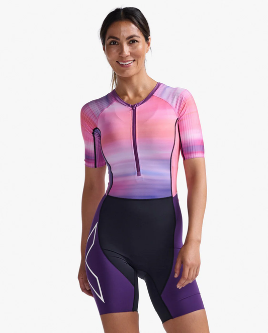 2xu Women's Aero Sleeved Trisuit