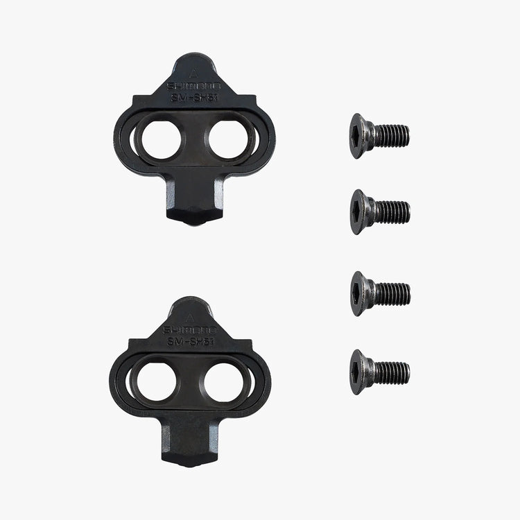SM-SH51 SPD CLEAT SET (PAIR) SINGLE RELEASE W/O CLEAT NUT - Arvada Triathlon Company