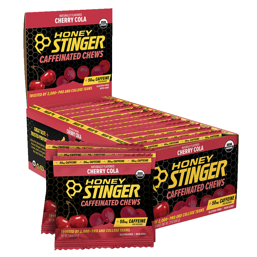 Honey Stinger Caffeinated Chews, Stingerita Lime - Arvada Triathlon Company