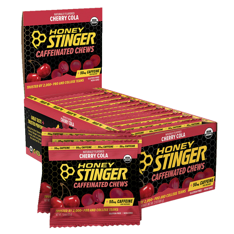 Load image into Gallery viewer, Honey Stinger Caffeinated Chews, Stingerita Lime
