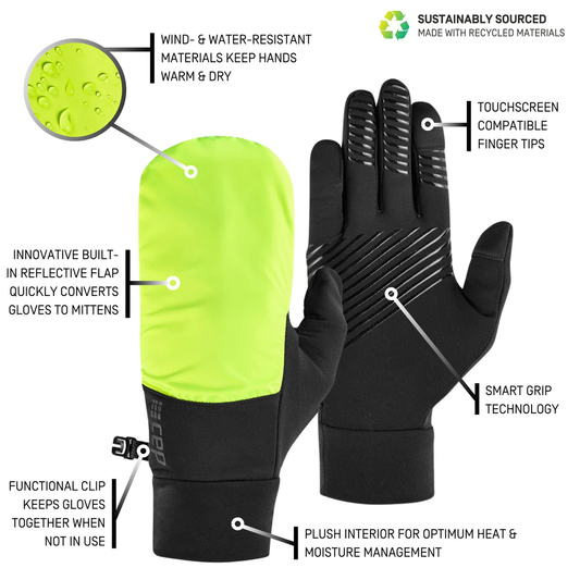 CEP Cold Weather 2-in-1 Gloves - Arvada Triathlon Company