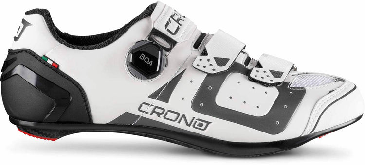 CRONO CR3 Road Cycling Shoes - White 01 - Arvada Triathlon Company