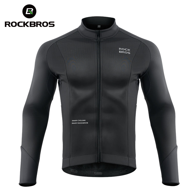 Load image into Gallery viewer, Cycling Long Sleeve Fleece Jersey for 32°F–50°F - Arvada Triathlon Company
