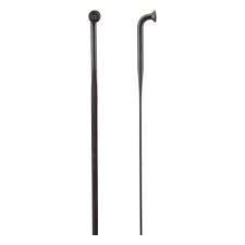 Load image into Gallery viewer, DT Swiss Aerolite Spoke - 2.0mm, Bladed, 280mm, J-Bend, Black, Each - Arvada Triathlon Company
