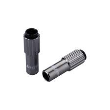 Jagwire Sport 4mm Mini Inline Cable Tension Adjusters Pair, Titanium - Arvada Triathlon Company