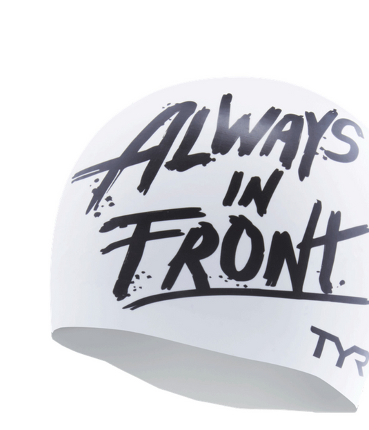 TYR AD GRAPH AIF GRAFFIT Swim Cap - Arvada Triathlon Company
