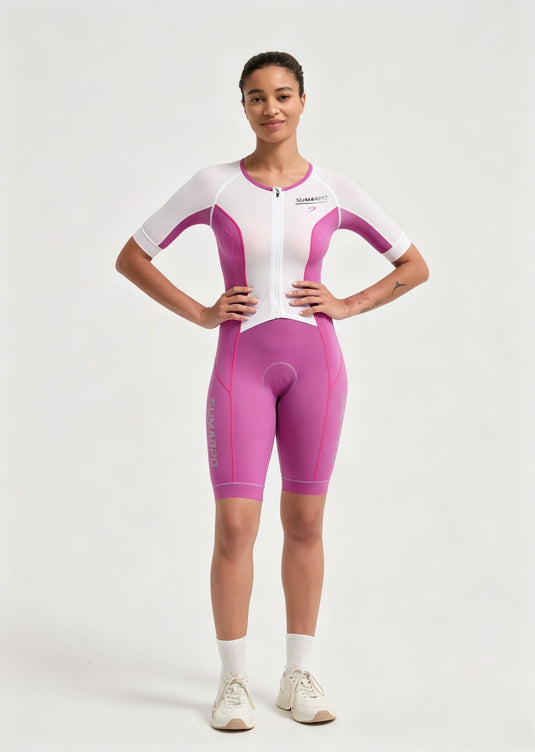 Echo Women's Short Sleeve Tri Suit