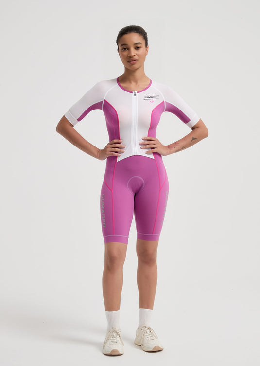 Echo Women's Short Sleeve Tri Suit