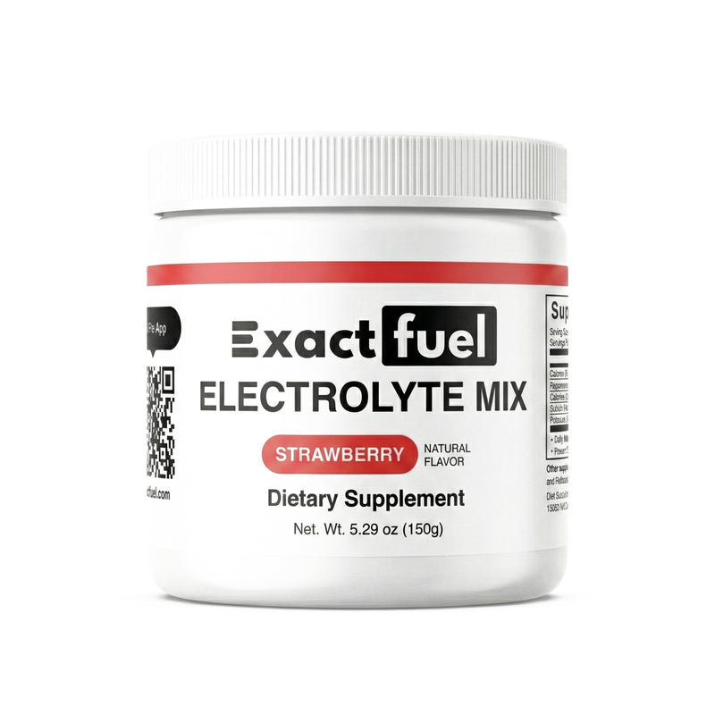Load image into Gallery viewer, Exact Fuel Electrolyte Drink Mix 30 Servings Strawberry - Arvada Triathlon Company

