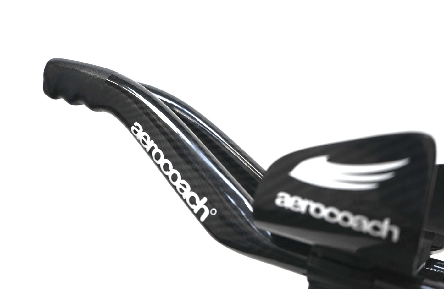 Aerocoach Angles Carbon Extensions with Align Wing Carbon Armrest and Angled Spacers - Arvada Triathlon Company