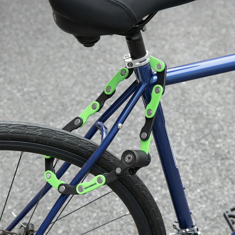 Load image into Gallery viewer, ROCKBROS HamburgerFold Anti-Theft Bike Lock - Arvada Triathlon Company
