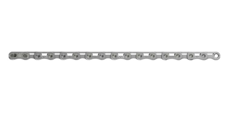 SRAM Force Flattop Chain - 12/13-Speed, 126 Links, PowerLock Connector, Silver, E1 - Arvada Triathlon Company