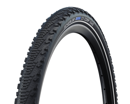 Schwalbe CX Comp Tire - 700 x 35, Clincher, Wire, Black, K-Guard, SBC