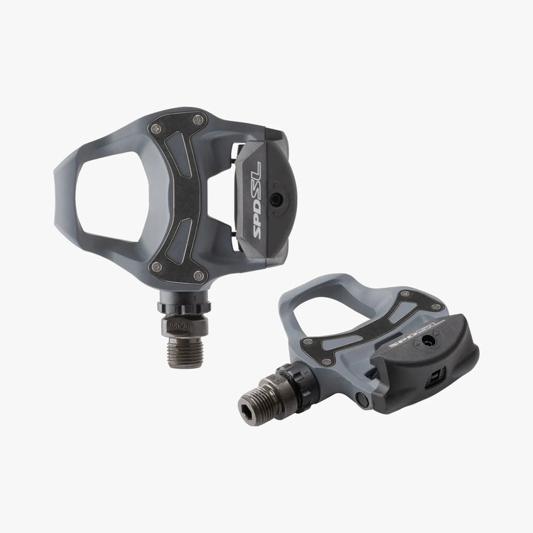 Shimano PEDAL, PD-R550, SPD-SL PEDAL, W/ CLEAT (SM-SH11), BLACK - Arvada Triathlon Company