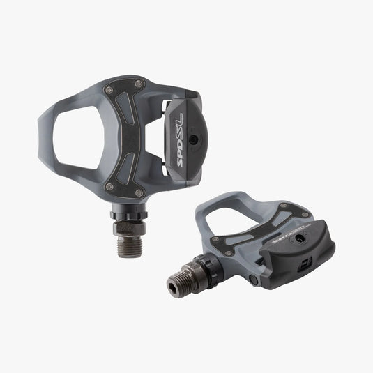 Shimano PEDAL, PD-R550, SPD-SL PEDAL, W/ CLEAT (SM-SH11), BLACK - Arvada Triathlon Company