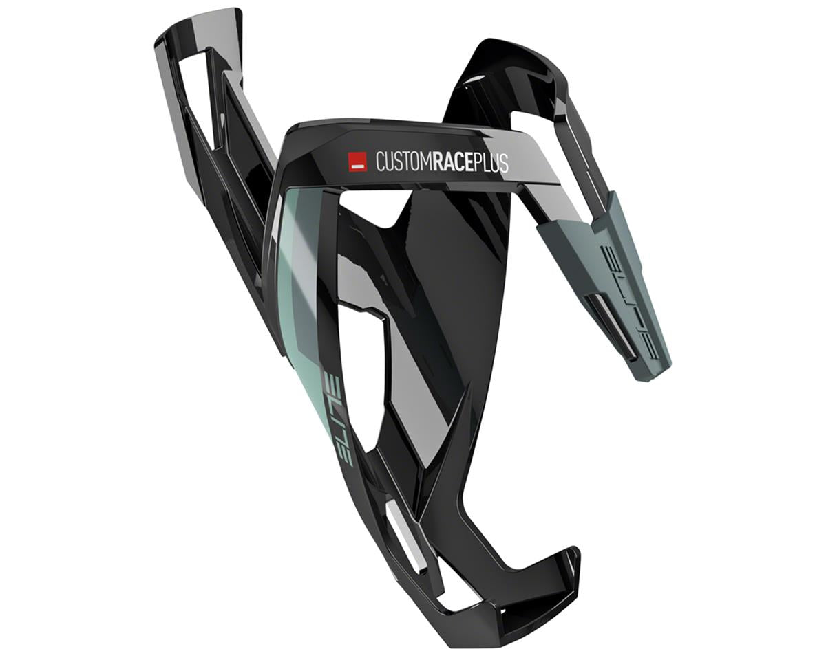 Elite SRL Custom Race Plus Water Bottle Cage - Glossy Black/Green