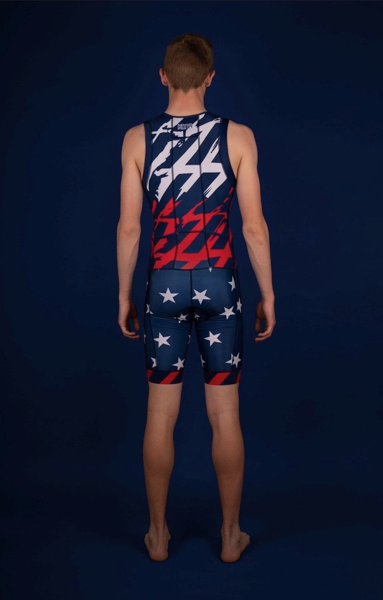 Men's Kona All American Triathlon Race Suit