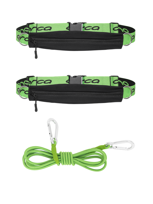Orca SwimRun Bungee Cord, Black