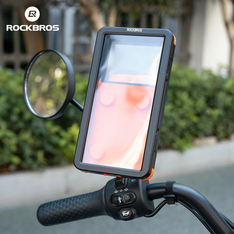 Load image into Gallery viewer, Magnetic Waterproof Bike Phone Holder Shock-Absorbing For 4.7–6.9‘’ - Arvada Triathlon Company
