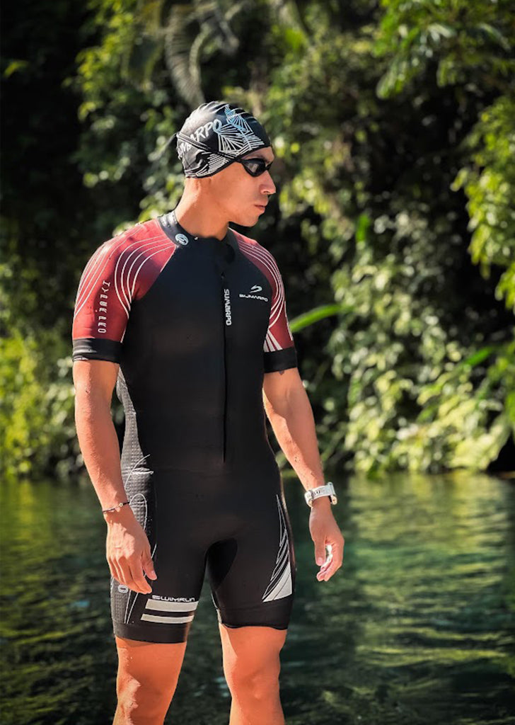 Load image into Gallery viewer, Hyper Pro Men's Eco Swimrun Wetsuit

