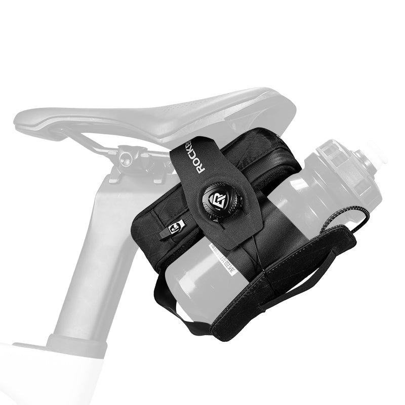 Load image into Gallery viewer, Multifunctional Cycling Storage Tail bag Saddle Bag Water Bottle Bag - Arvada Triathlon Company
