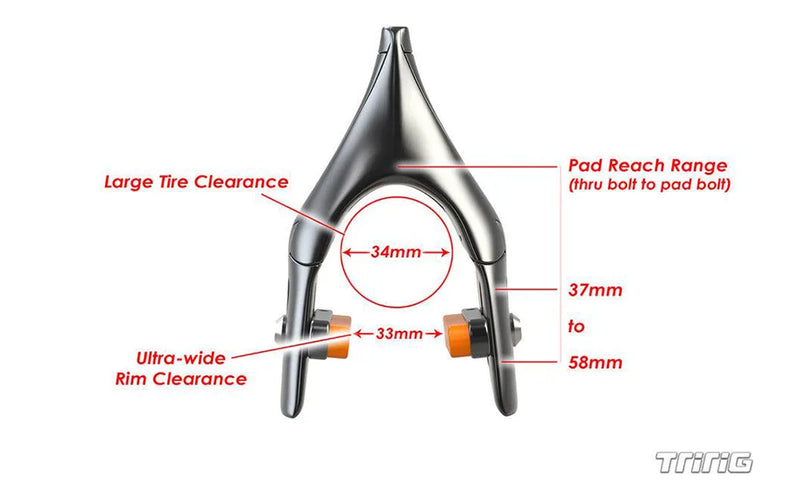 Load image into Gallery viewer, Omega One Aero Brake - Arvada Triathlon Company
