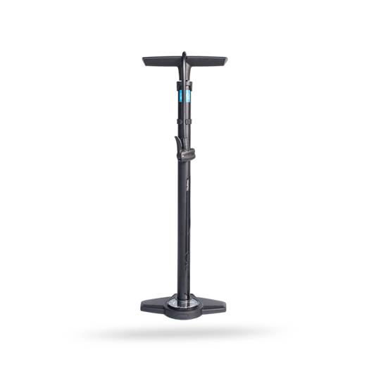 Pro Floorpump Touring Black with Integrated Gauge - Arvada Triathlon Company