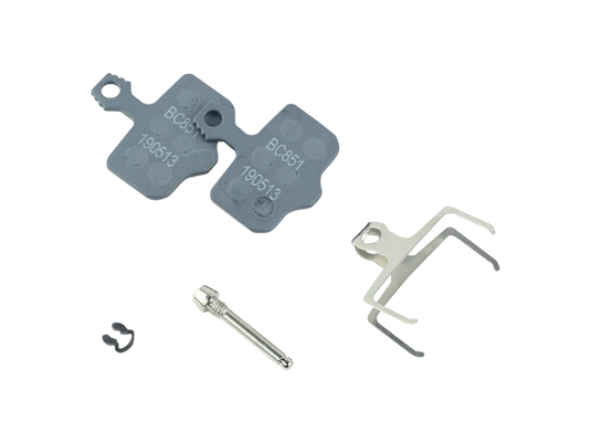 DISC BRAKE PADS - SMALL ORGANIC/STEEL (POWERFUL) - 2 PIECE ROAD/ELIXIR/DB/LEVEL B1 (2020+) - OE MTB Pad - Arvada Triathlon Company