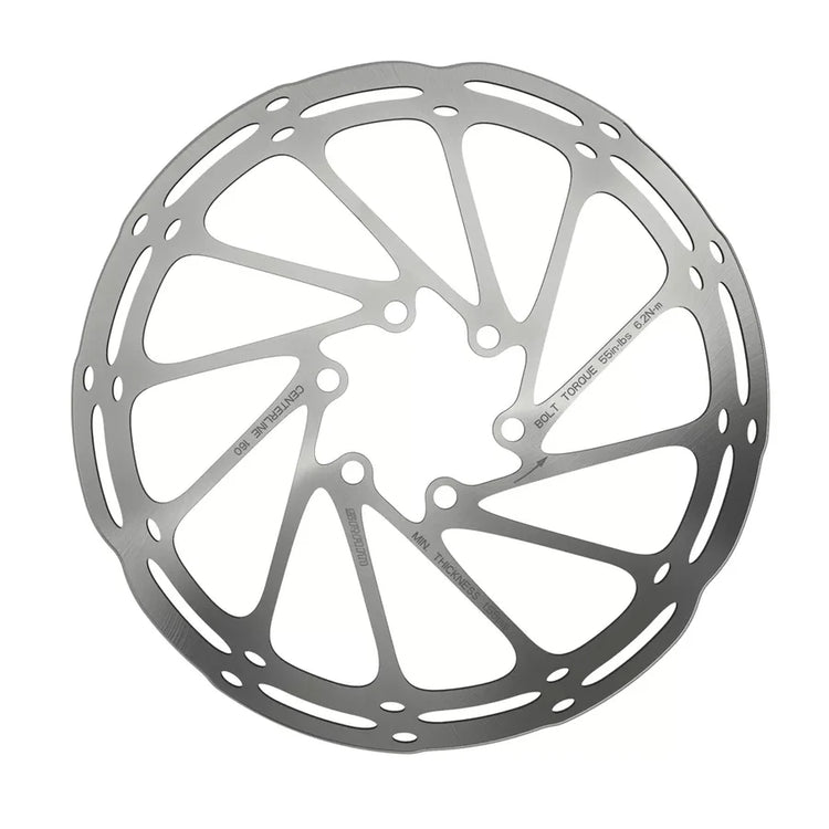 SRAM CenterLine Disc Brake Rotor - 140mm, 6-Bolt, Silver - Arvada Triathlon Company