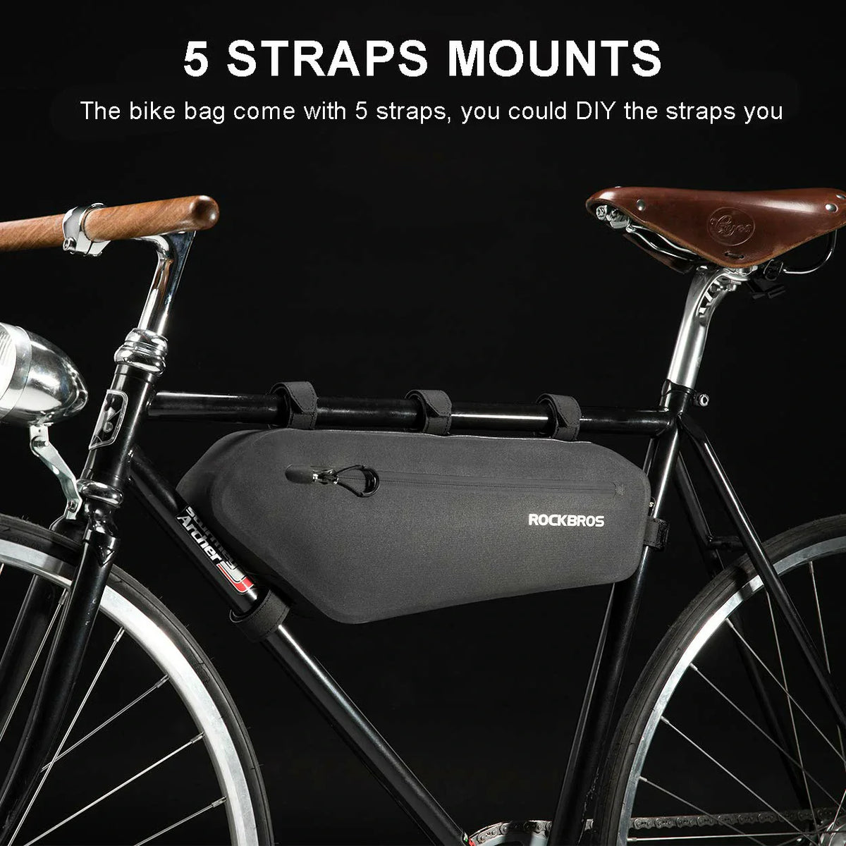 AS-018 Bike Triangle Bag Waterproof 3L/4L - Arvada Triathlon Company