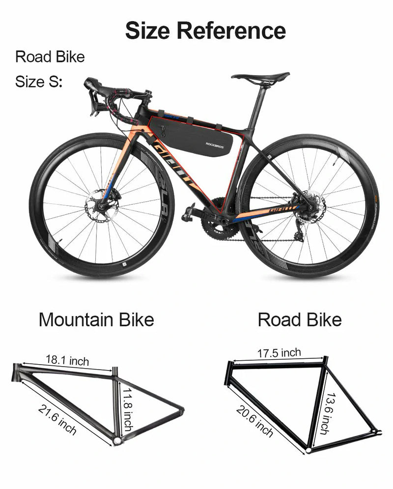 Load image into Gallery viewer, AS-018 Bike Triangle Bag Waterproof 3L/4L - Arvada Triathlon Company
