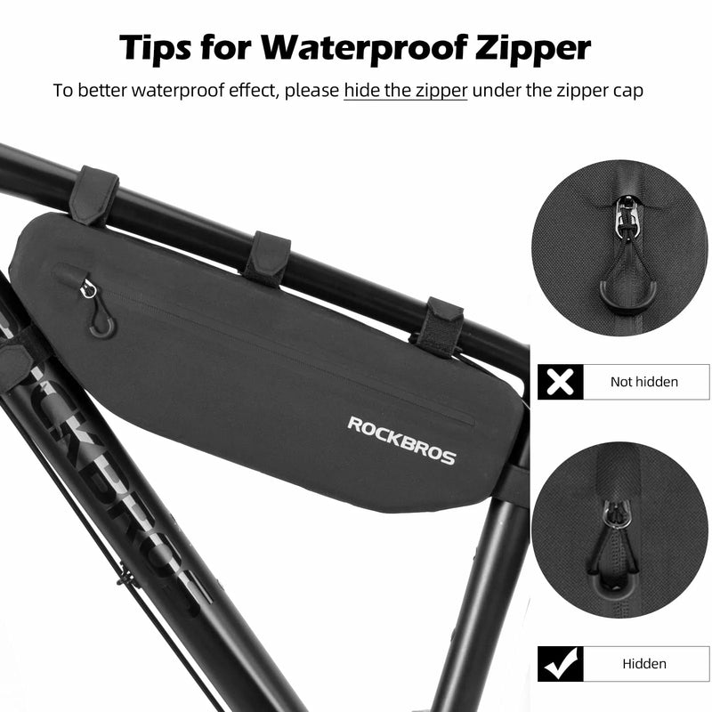 Load image into Gallery viewer, AS-018 Bike Triangle Bag Waterproof 3L/4L - Arvada Triathlon Company

